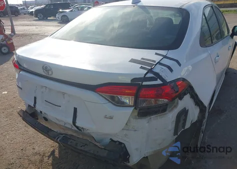 2020 Toyota Corolla Le z USA, uszkodzony, nr VIN 5YFEPRAE5LP055358